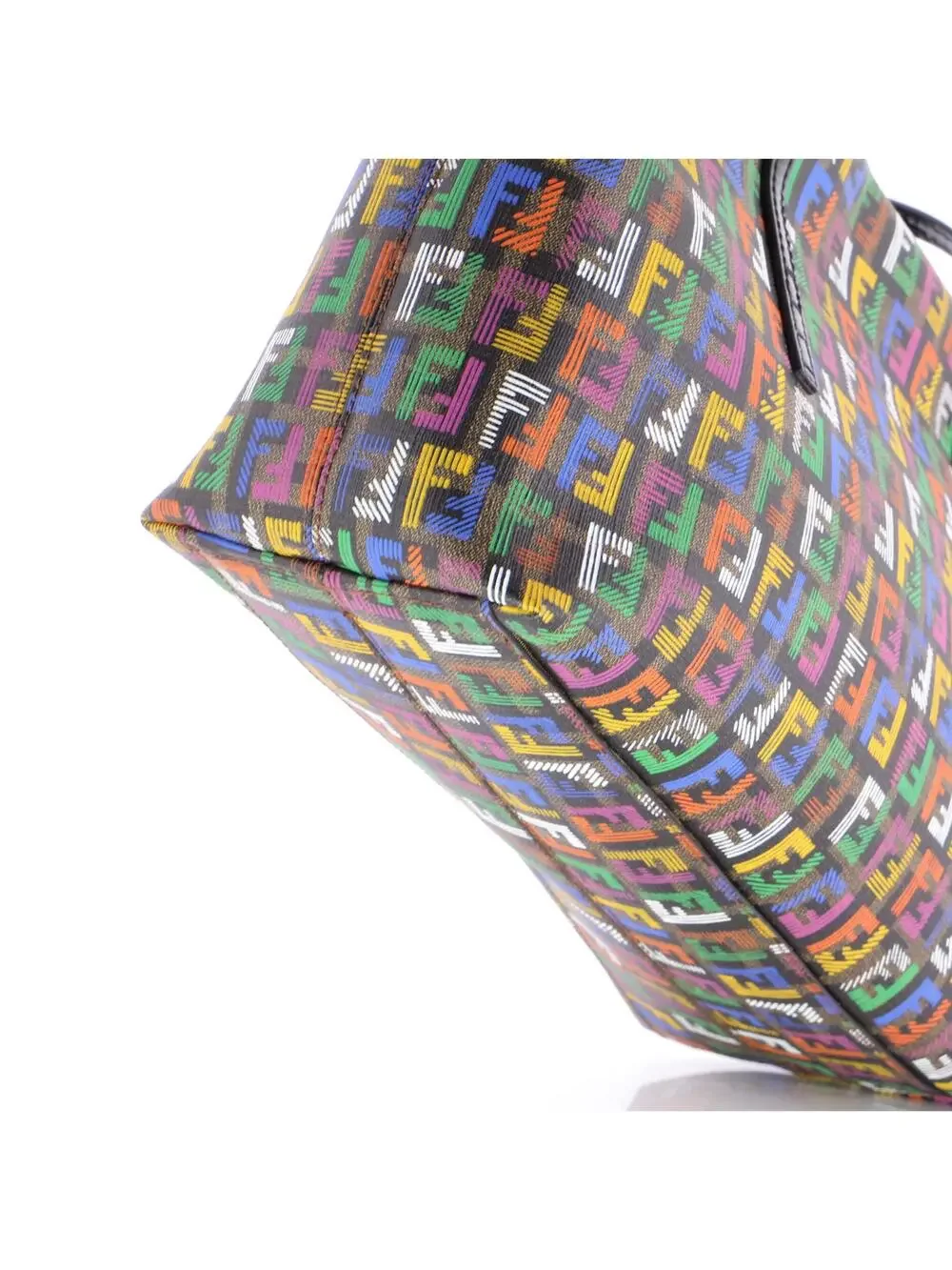 Fendi Roll Tote Zucchino Coated Canvas #260516F83B